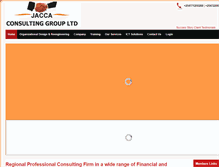 Tablet Screenshot of jaccaconsult.com